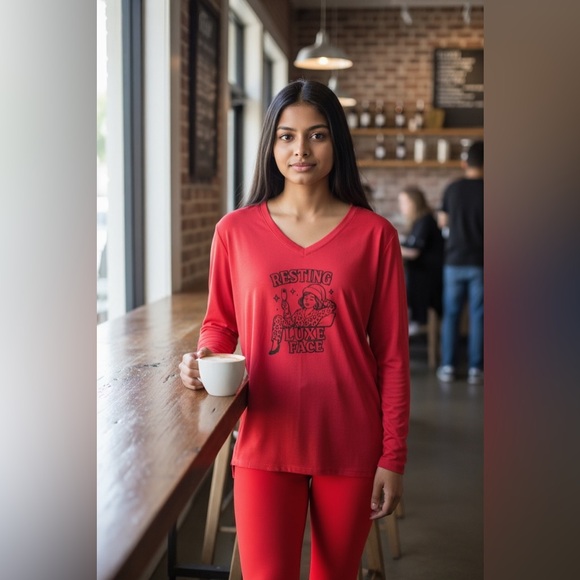 NWT ZENANA BRUSHED DTY MICROFIBER LOUNGEWEAR SET - Picture 1 of 13